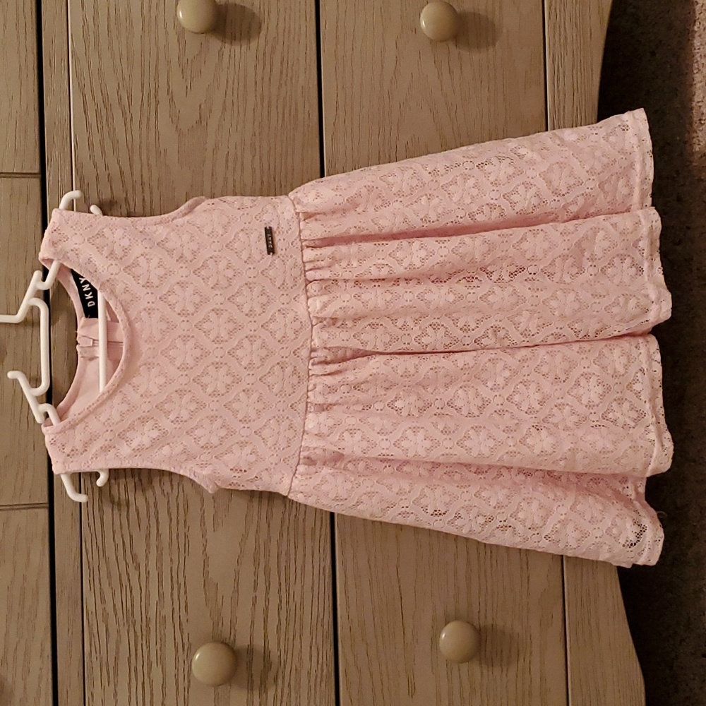 DKNY pink dress